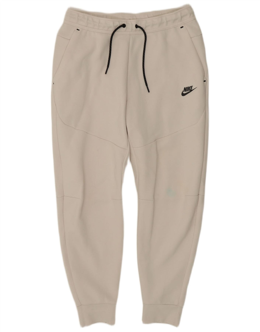 Męskie spodnie dresowe Nike, joggery, średnia biała bawełna