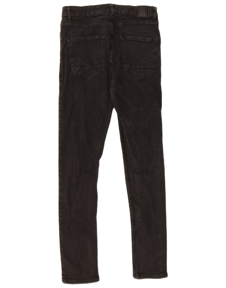 Męskie jeansy Bench Skinny W32 L32 Czarne bawełniane