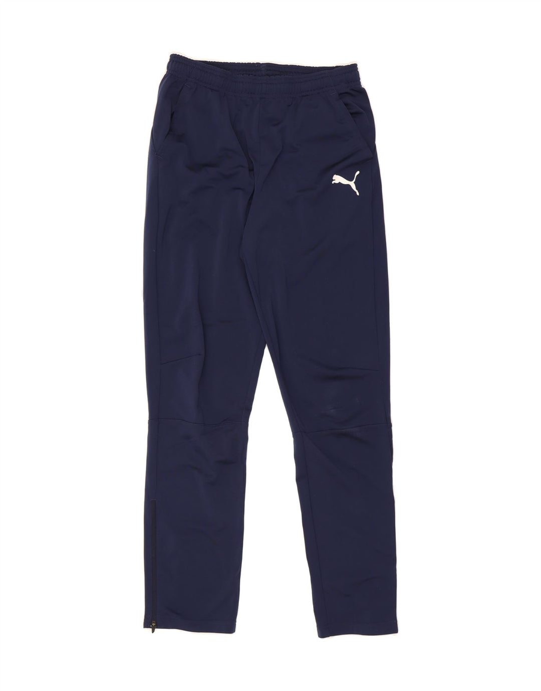 PUMA Boys Tracksuit Trousers 15-16 Years  Navy Blue Vintage Puma and Second-Hand Puma from Messina Hembry 