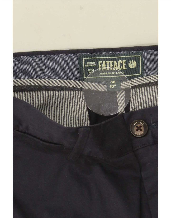 Męskie spodenki Chino Fat Face W32 Średni granatowy, bawełniany