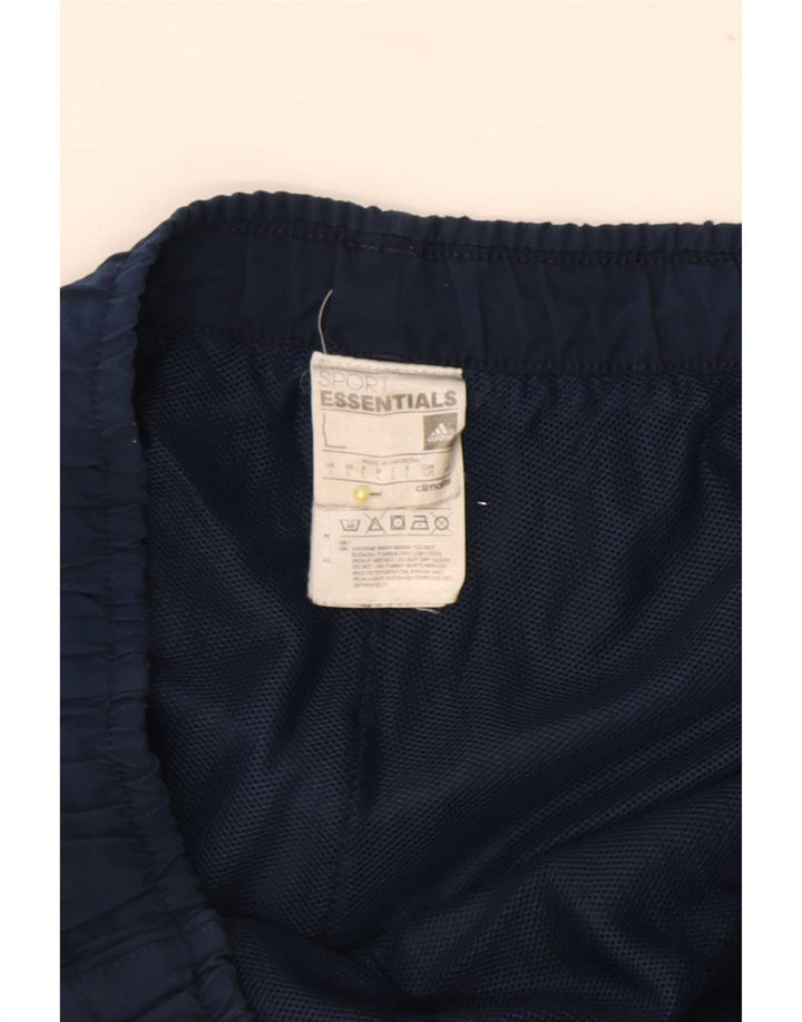 Męskie spodenki sportowe Adidas Climalite, duże, granatowe, z poliestru