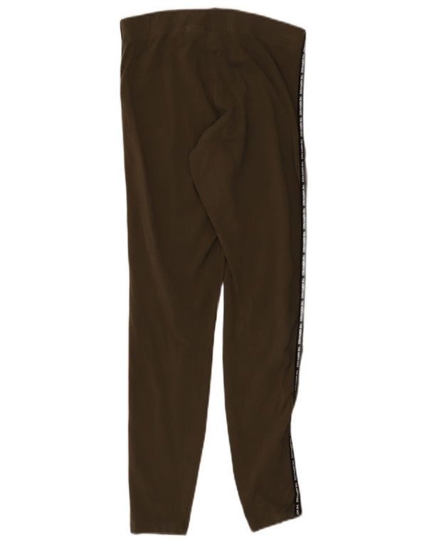 Damskie legginsy The North Face Graphic UK 8, małe, bawełniane w kolorze khaki