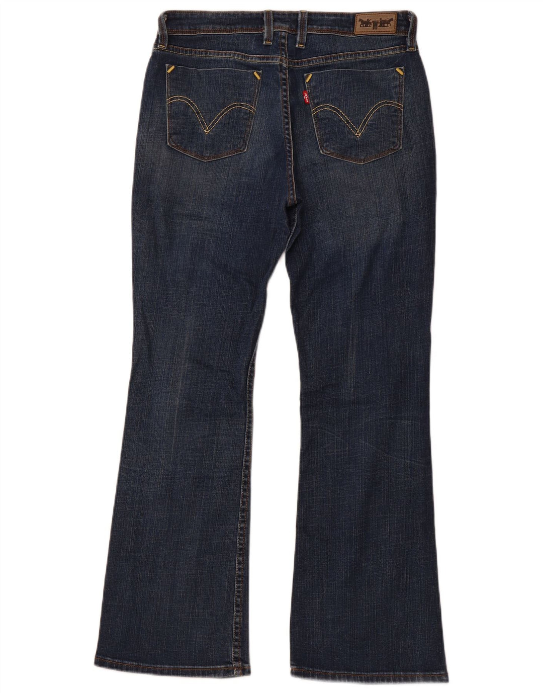 Damskie jeansy LEVI'S 629 Bootcut W31 L30 Granatowa bawełna