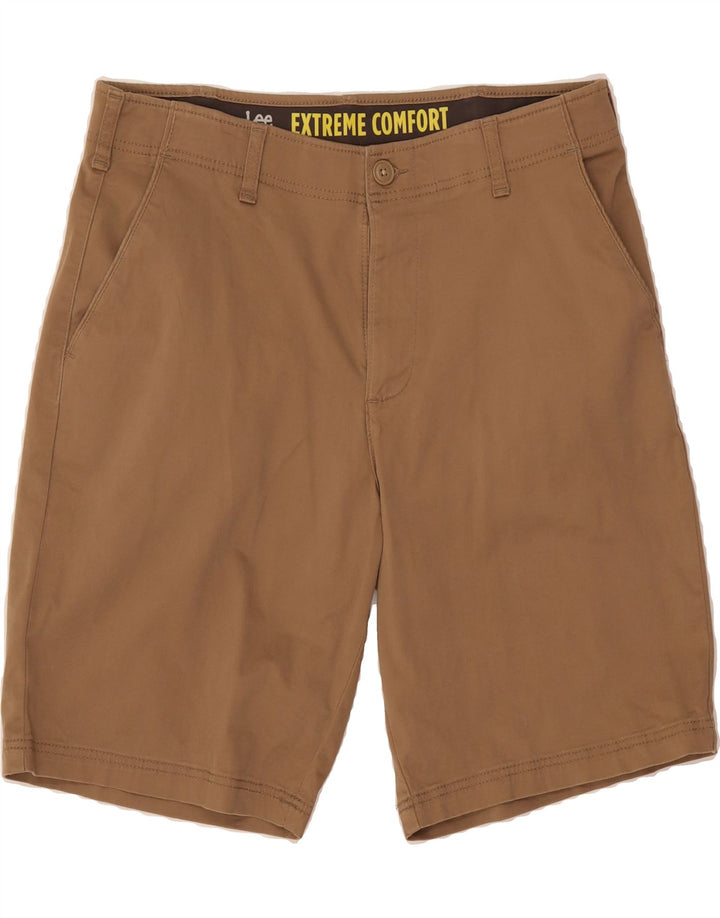 LEE Mens Chino Shorts W34 Large  Brown Cotton Vintage Lee and Second-Hand Lee from Messina Hembry 