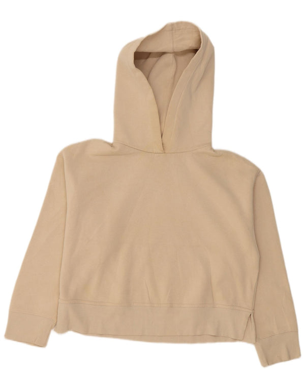 Damski sweter oversize z kapturem Zara UK 16, duży, beżowy