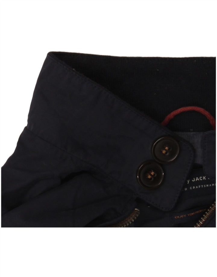 Męska kurtka bomber Jack & Jones UK 38, średni granatowy poliester