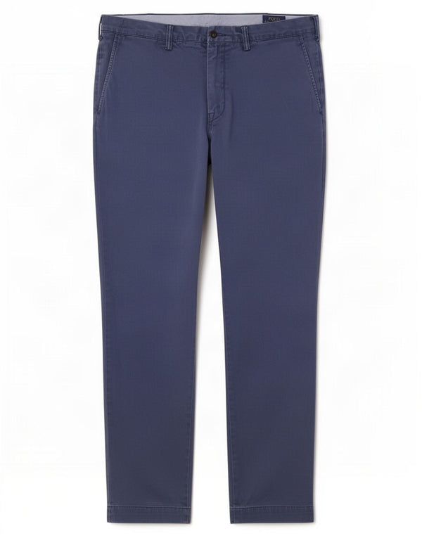 Męskie spodnie Chino Slim Fit Polo Ralph Lauren W36 L34 Niebieskie