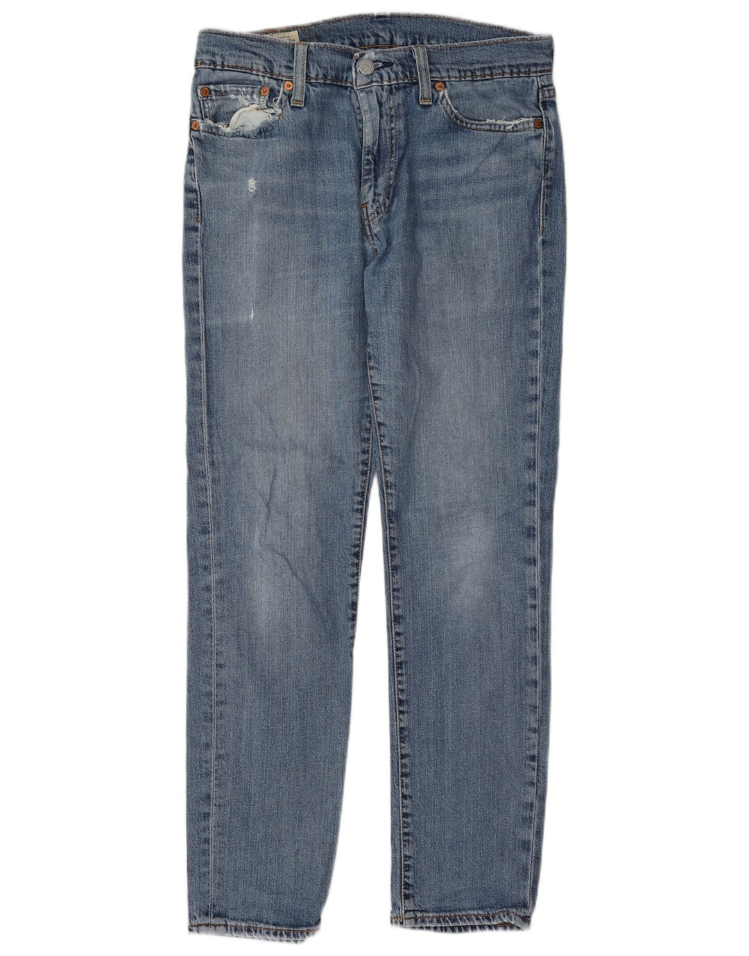 Damskie jeansy Levi's 511 Tapered W30 L30 Niebieskie bawełniane
