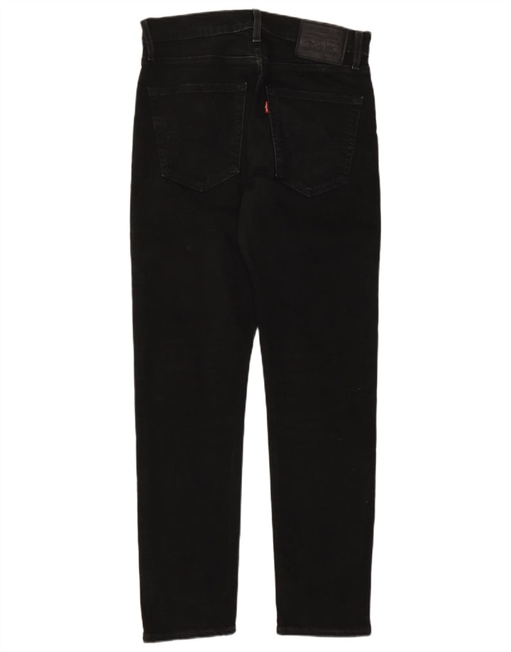 Męskie jeansy Levi's 512 Tapered W30 L30 Czarna bawełna