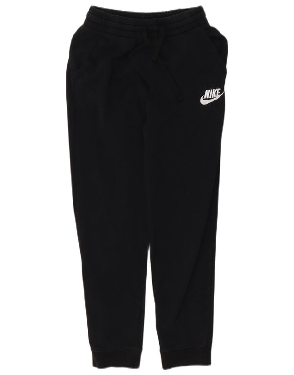Chłopięce spodnie dresowe Nike, 12-13 lat, duże, czarne, bawełniane