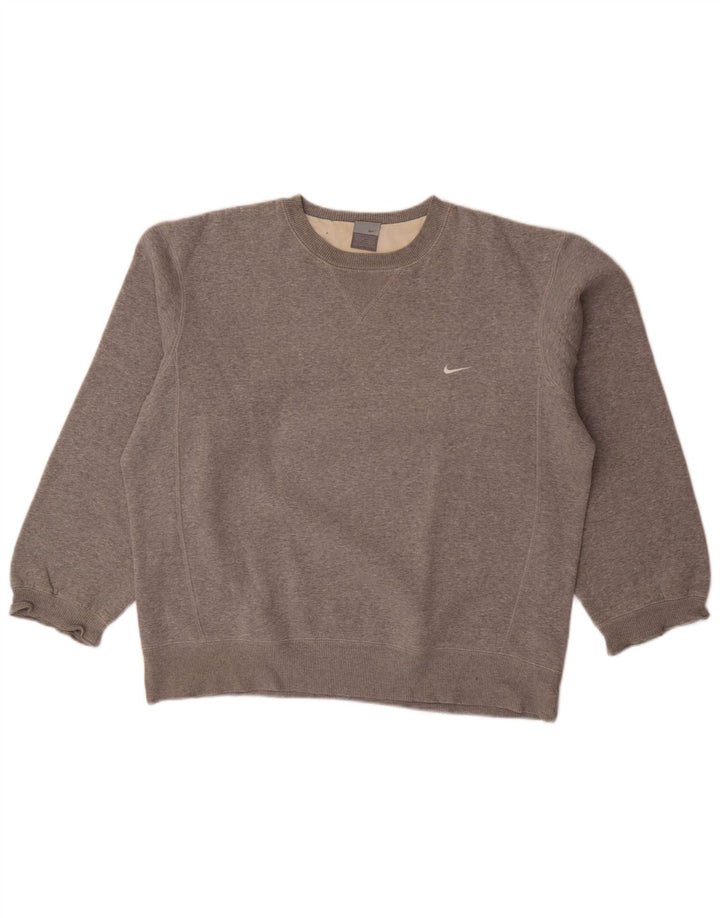 Sweter męski Nike UK 42/44, duży, szary, nakrapiany