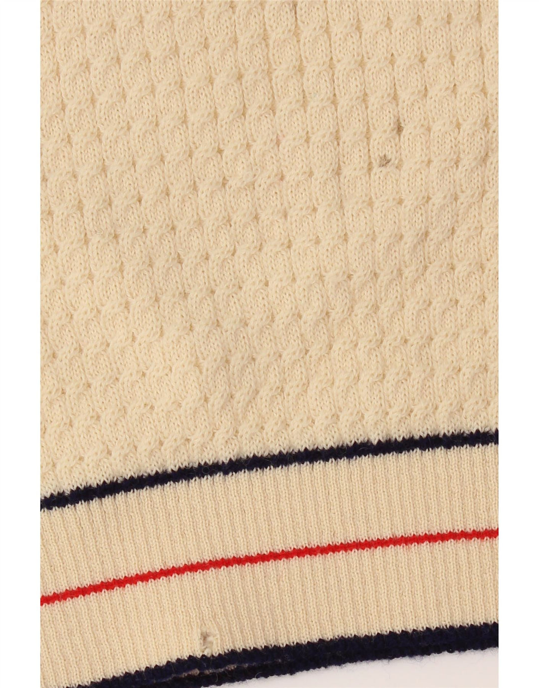 Męski podkoszulek bez rękawów Winglet IT 48 Średni złamanej białej wełny