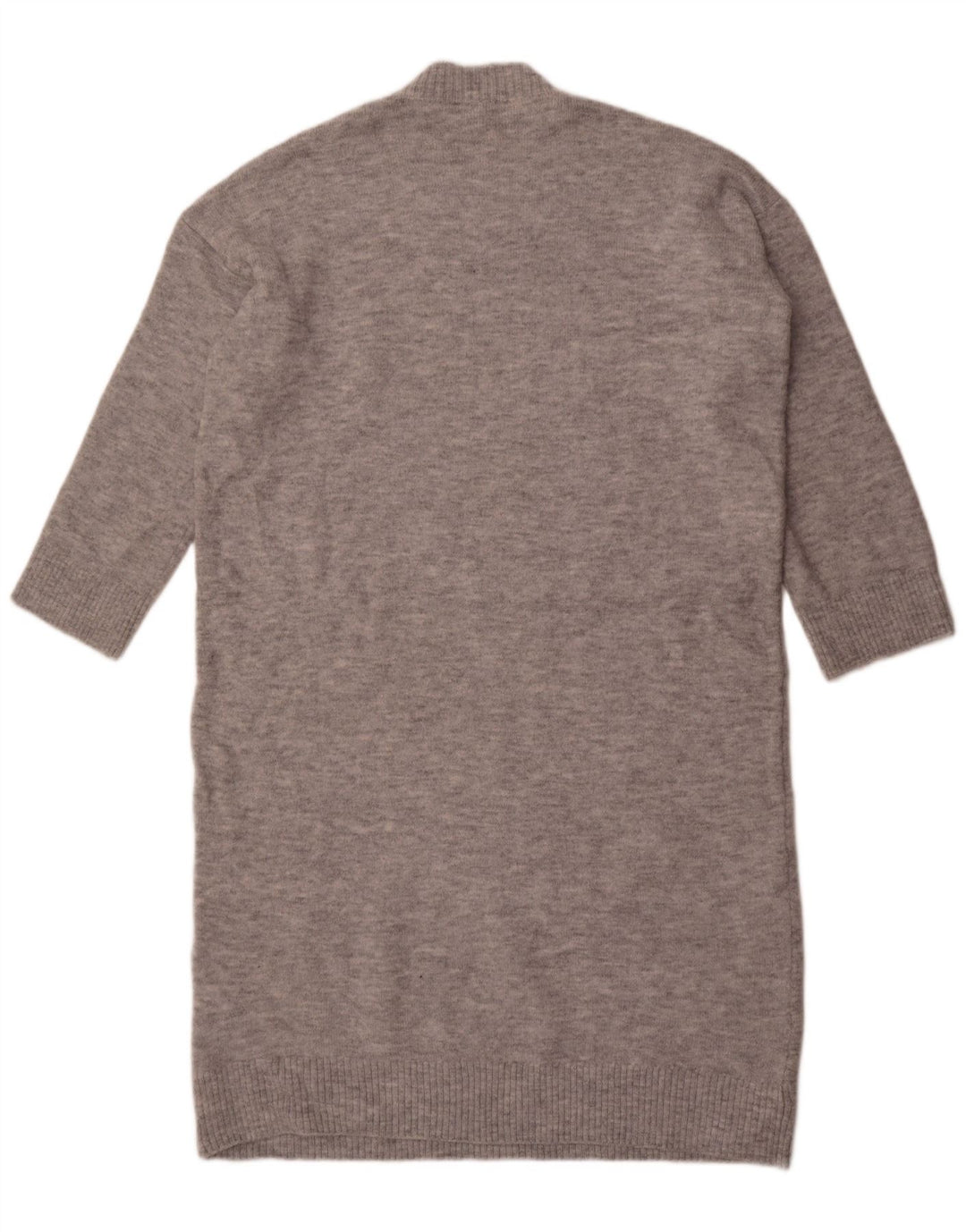 Marks & Spencer Damska sukienka oversize typu jumper UK 16, duża, szara, akrylowa