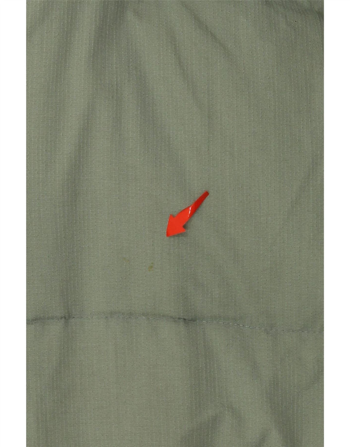 Męska ocieplana kurtka z kapturem Fila UK 44 2XL Zielony poliamid