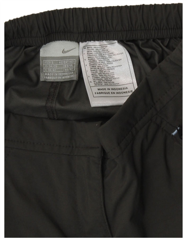 Spodnie damskie Nike Straight UK 8/10 Small W26 L29 Szary poliester