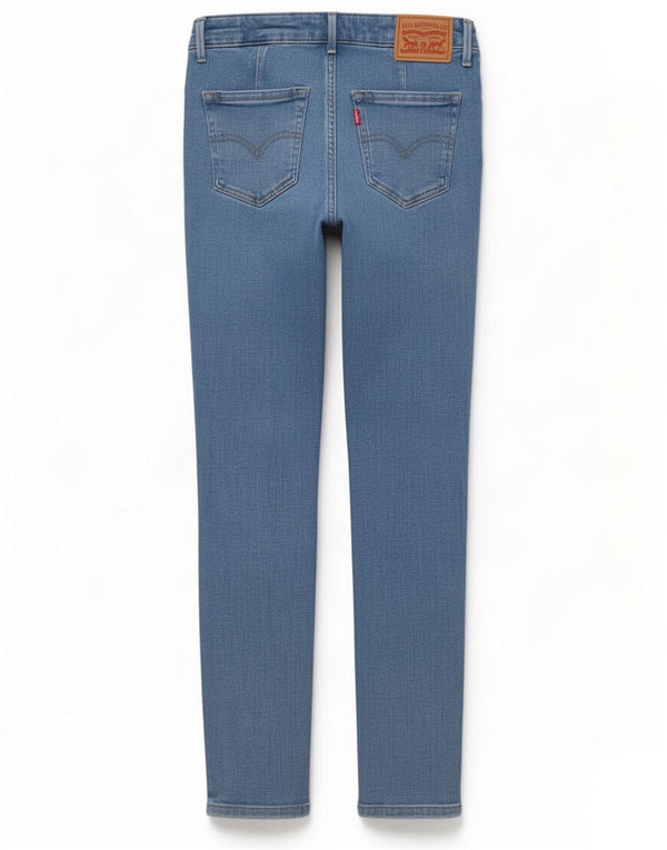 Levi's Damskie 712 Slim Jeans W26 L32 Niebieskie bawełniane