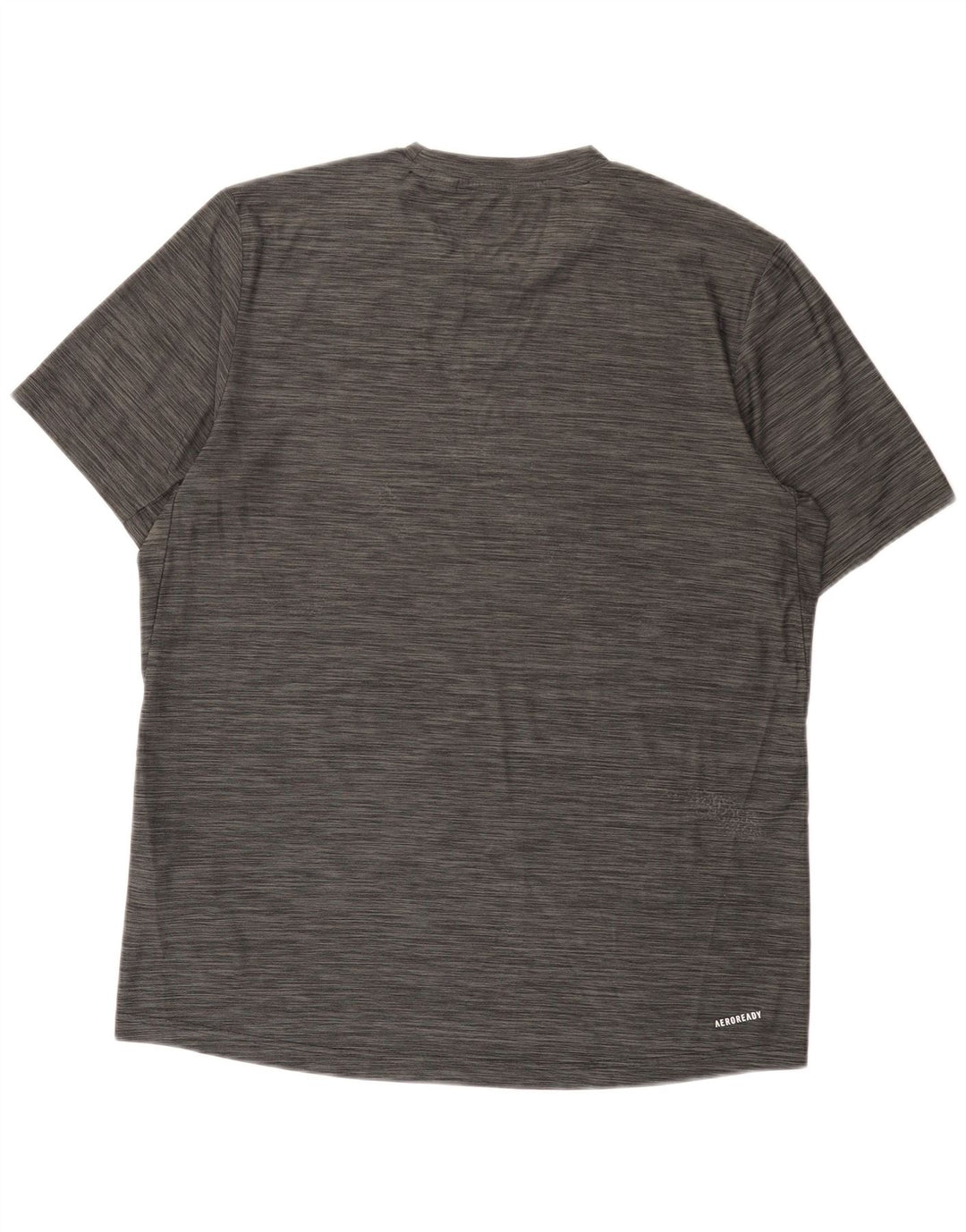 Męska koszulka Adidas Aeroready Top, średnia, szara, nakrapiana poliester