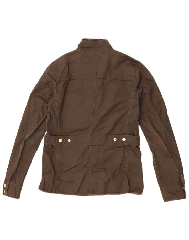 Damska kurtka użytkowa J. Crew UK 2 2XS, bawełna khaki