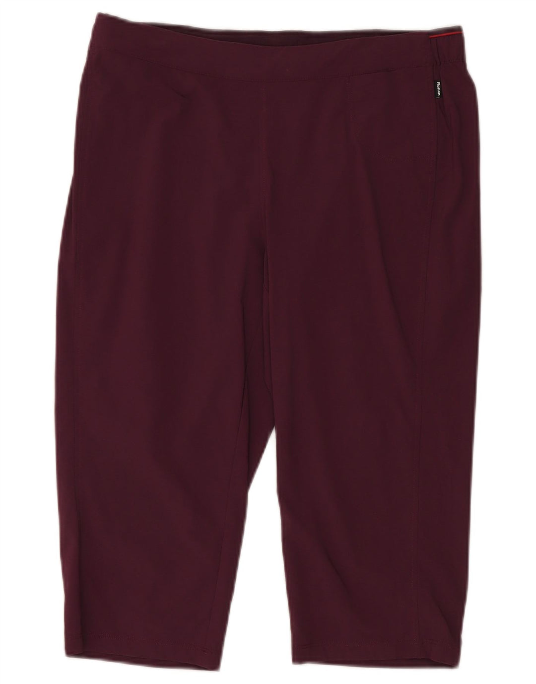 Damskie legginsy Capri Rohan UK 14, duże, bordowe, poliamidowe