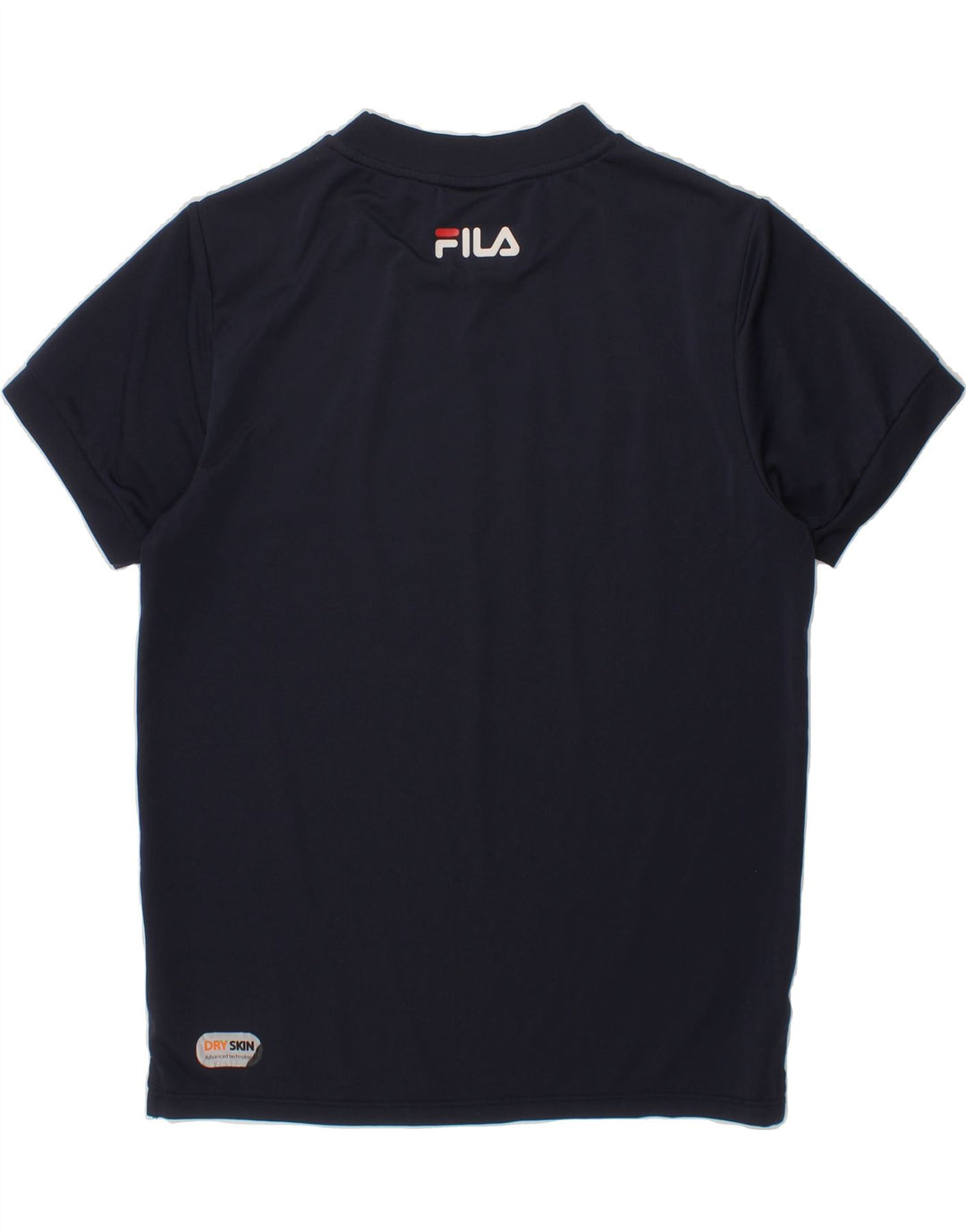 FILA Boys Graphic T-Shirt Top 7-8 Years Navy Blue Vintage Fila and Second-Hand Fila from Messina Hembry 
