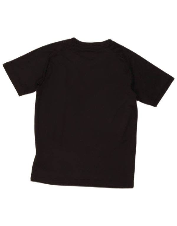 Chłopięcy T-shirt z grafiką Puma 11-12 lat, czarny poliester