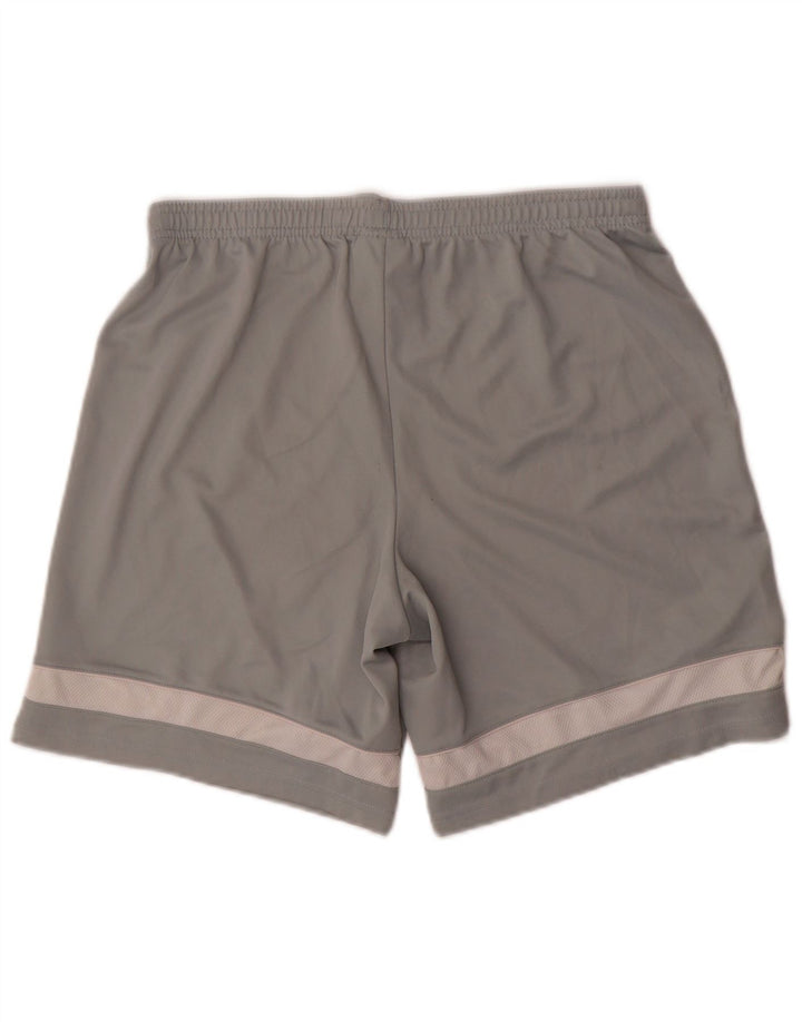 Męskie spodenki sportowe Nike Dri Fit, poliestrowe w kolorze średnioszarym