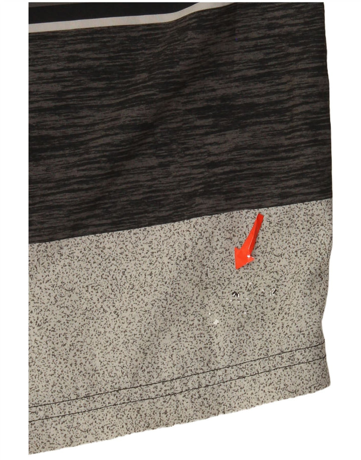 Męskie spodenki kąpielowe Crivit XL, czarny, poliester z blokami kolorów