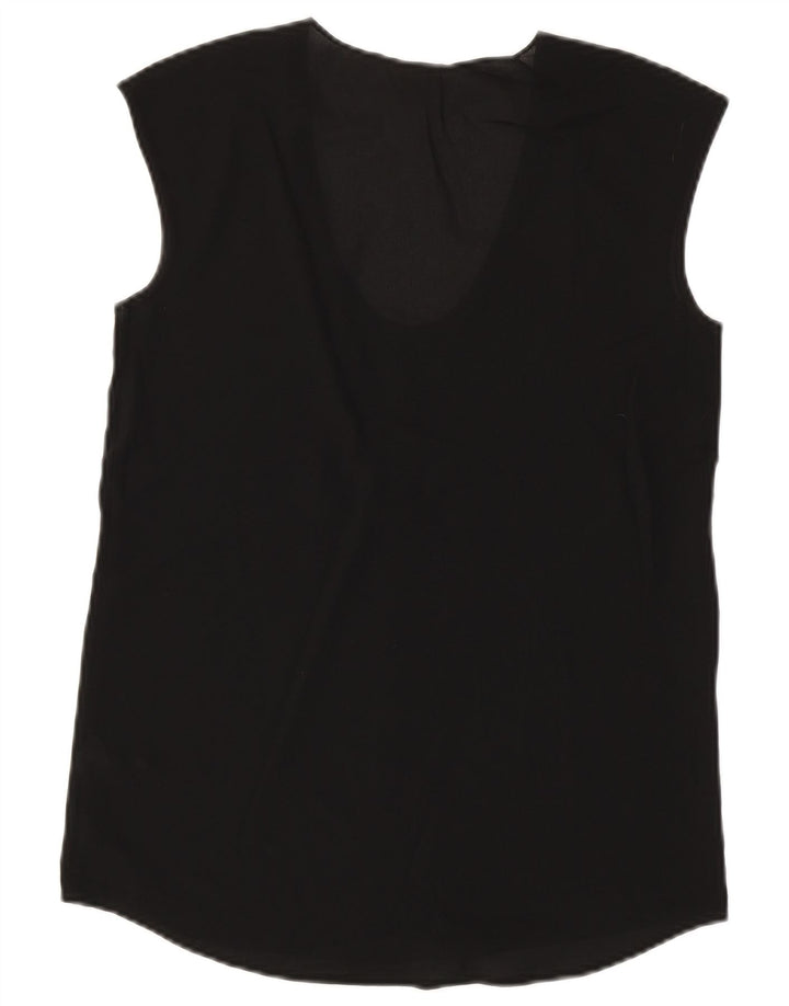 Damska bluzka bez rękawów J. CREW US 00 2XS, czarna, poliester