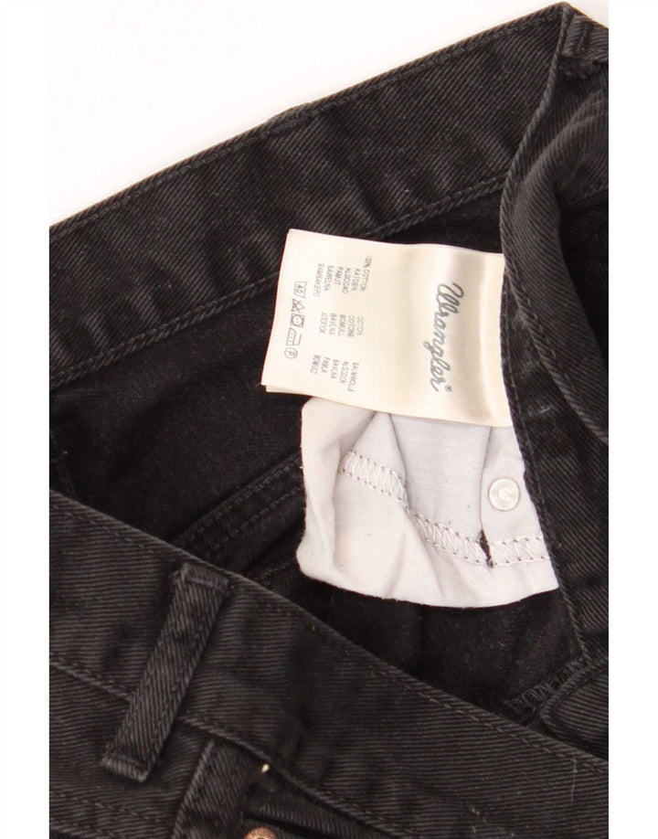 Męskie jeansy Wrangler Texas Straight W32 L32, czarne, bawełniane