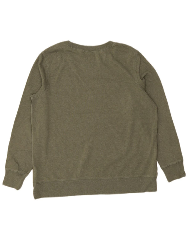 Damska bluza dresowa The North Face UK 18 XL, zielona bawełna