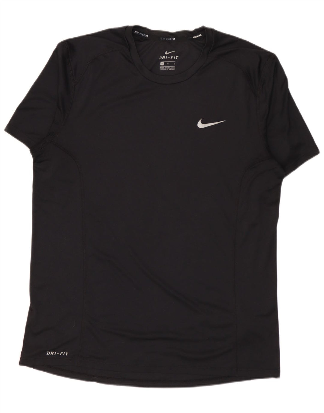 Męska koszulka Nike Dri Fit Top, średni czarny poliester