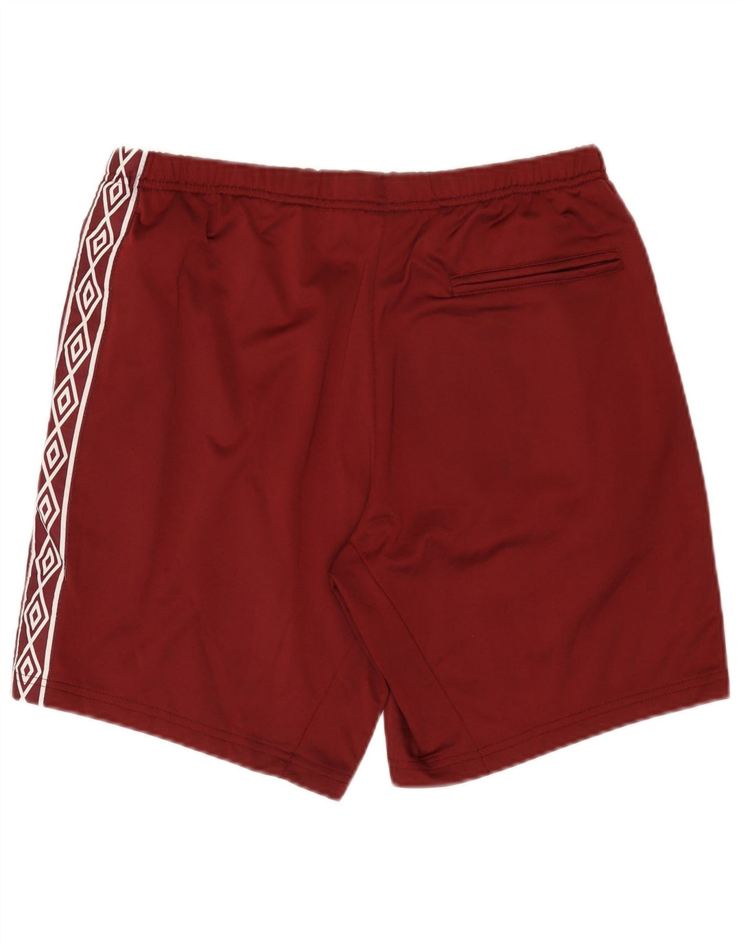 Męskie spodenki sportowe Umbro z grafiką, duży, bordowy poliester