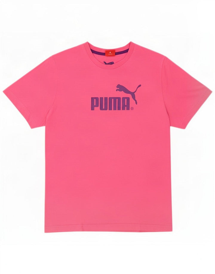 Puma Męska koszulka graficzna Top Medium Pink