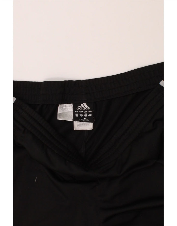 ADIDAS Mens Tracksuit Trousers UK 42/44 Large  Black Polyester Vintage Adidas and Second-Hand Adidas from Messina Hembry 