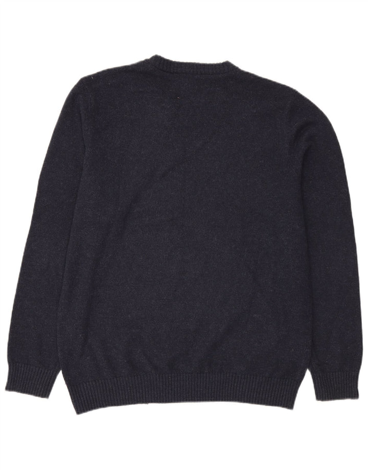 Męski sweter Jack & Jones z okrągłym dekoltem XL, granatowy