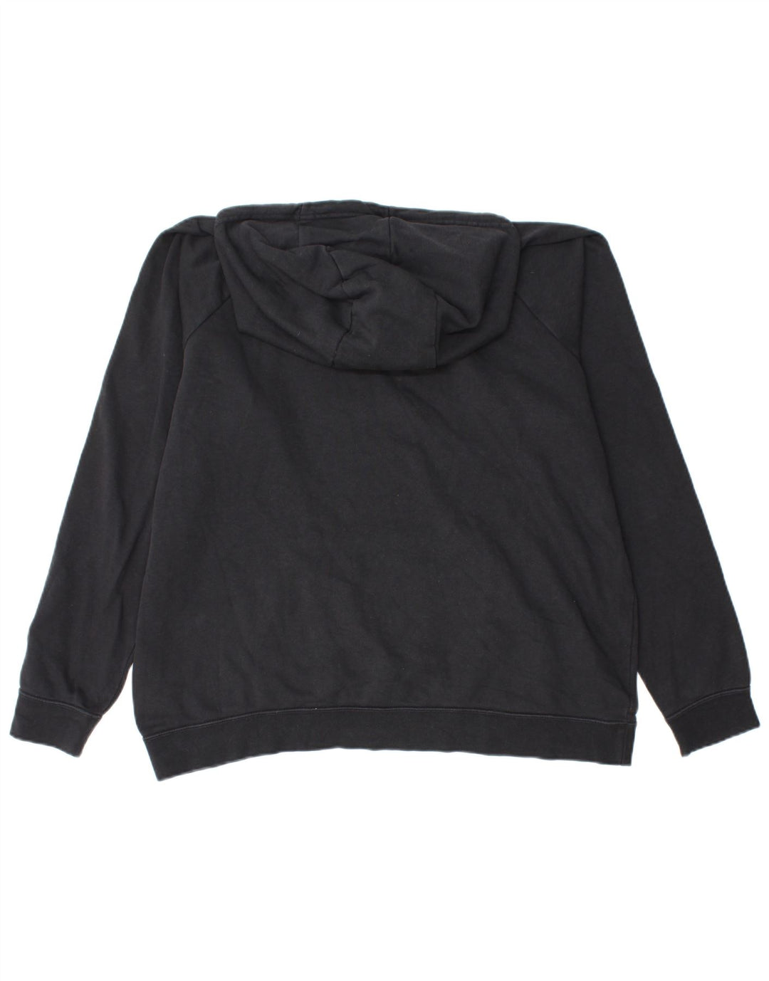 Damski sweter oversize z kapturem NIKE UK 18 XL, czarny, bawełniany