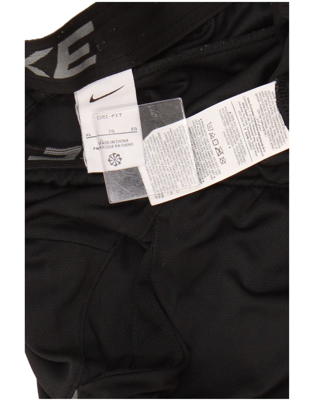 Męskie spodenki sportowe Nike Dri Fit XL, czarny, poliester z blokami kolorów