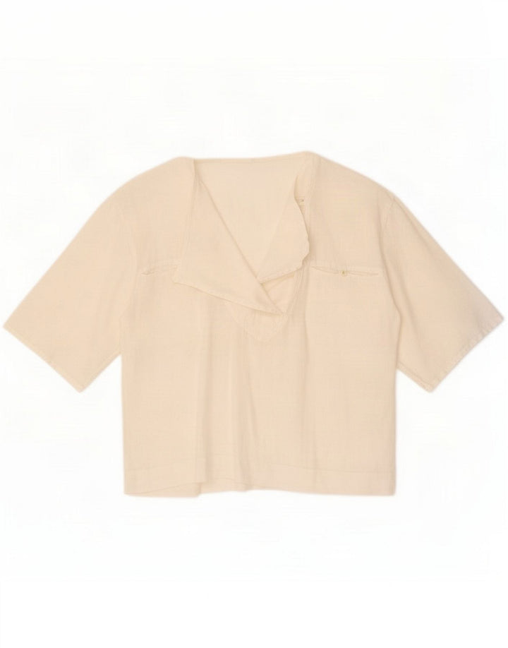 Bluzka damska vintage IT 44 Medium White