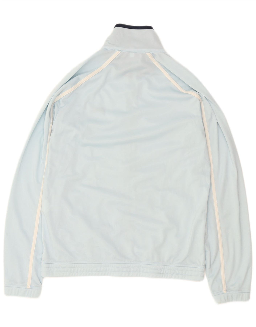 Męska kurtka dresowa ASICS, średni niebieski poliester