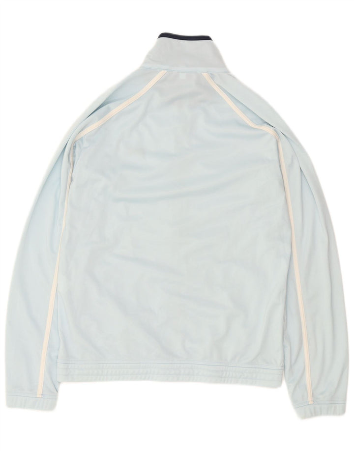 Męska kurtka dresowa ASICS, średni niebieski poliester