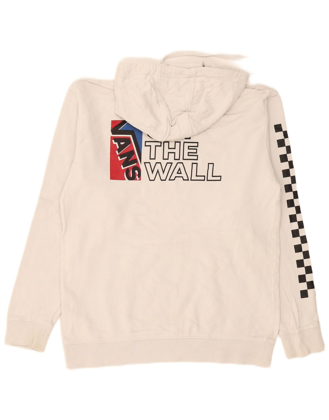 Męski sweter z kapturem Vans Graphic, średni biały