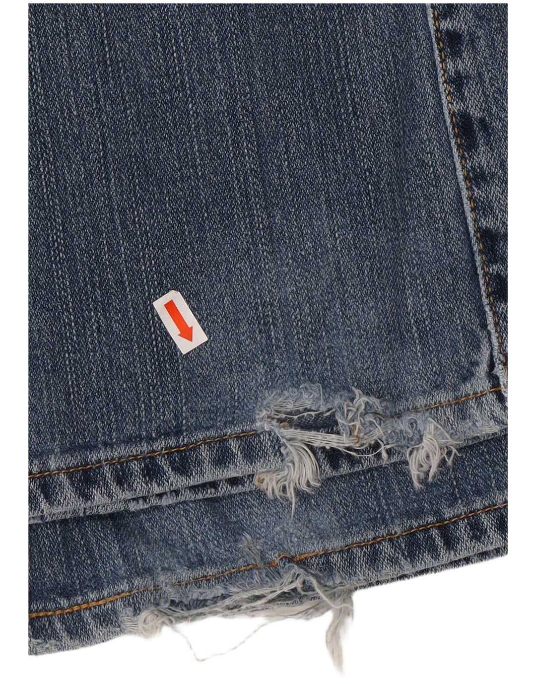 Damskie jeansy Levi's 515 Bootcut z niską talią US 8 Medium W30 L31 Niebieska bawełna