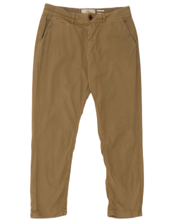 Spodnie damskie Fat Face UK 10 Small W28 L24 Khaki Cotton
