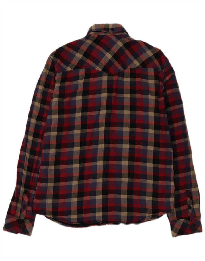 Męska koszula flanelowa Levi's Lumberjack Slim Fit w dużą wielobarwną kratkę