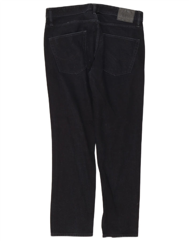 Męskie jeansy Jack & Jones Tim Slim W36 L32 Granatowa bawełna