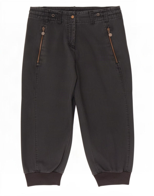 Spodnie damskie Nike Joggers Capri UK 12 Medium W30 L22 Czarna bawełna