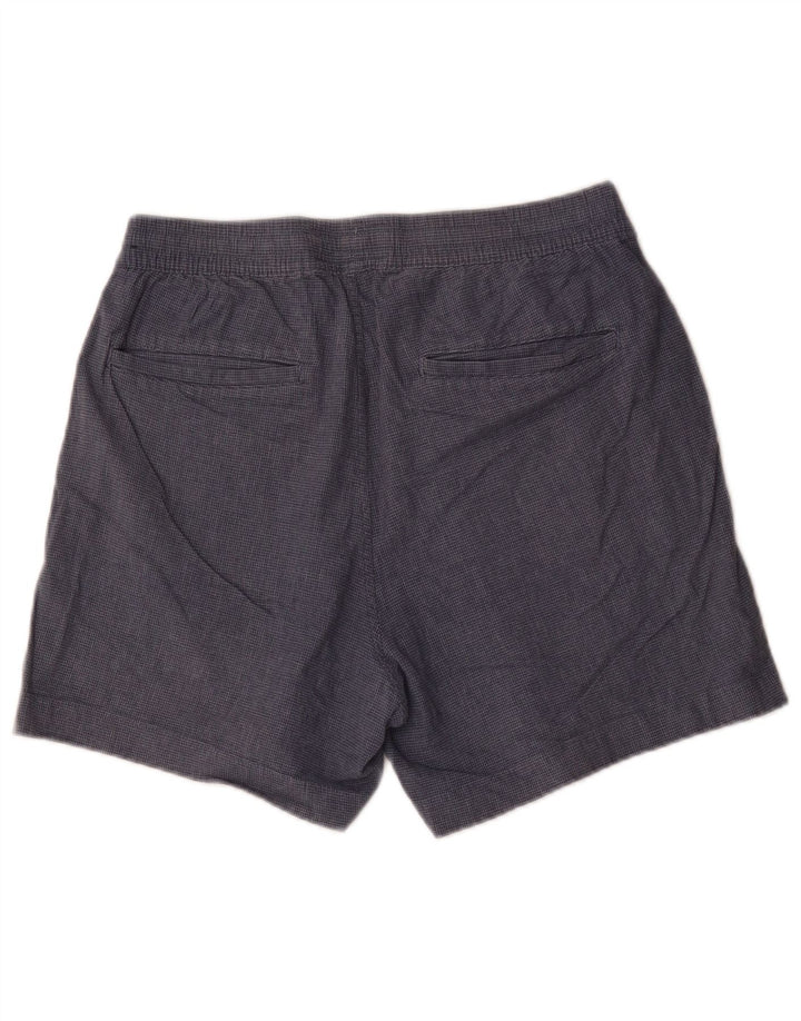 Damskie spodenki Chino Abercrombie & Fitch, średnie W32, granatowe w pepitkę