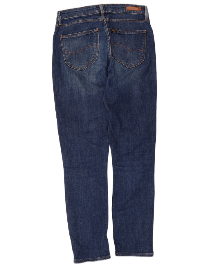 Damskie jeansy Lee Elly Slim W28 L31 Granatowa bawełna