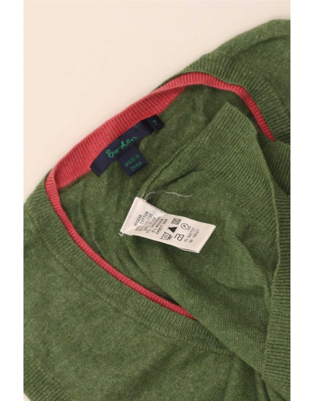 Tank top damski Boden z kamizelką UK 12, średnia zielona bawełna