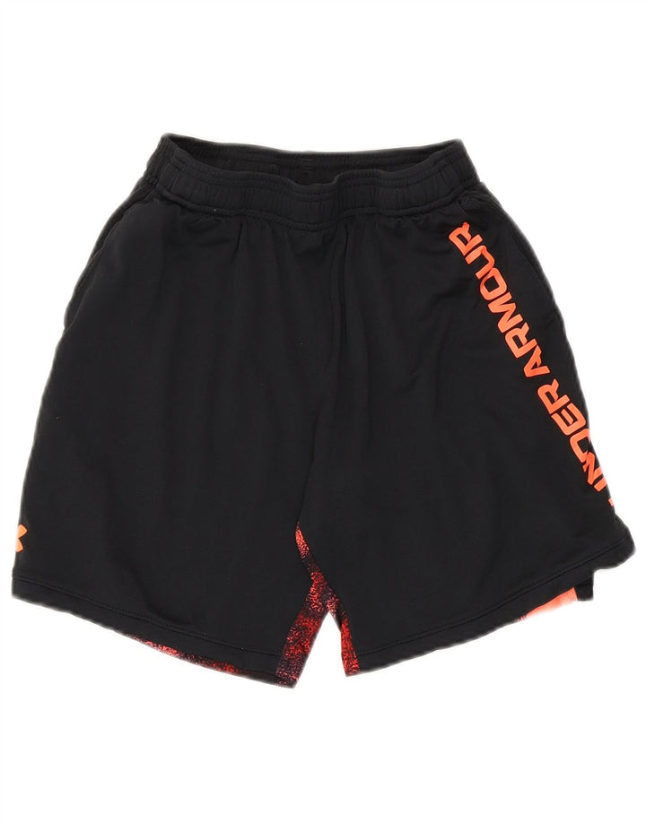 Chłopięce spodenki sportowe Under Armour Graphic 9-10 lat, średni czarny kolor